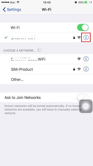 วิธีรีเซ็ตรหัสผ่าน Wi-Fi บน iPhone