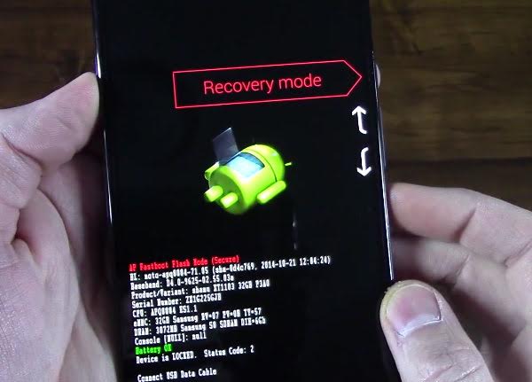วิธีเข้า Recovery Mode