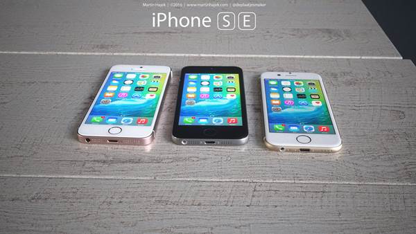 ชมภาพเรนเดอร์ iPhone SE