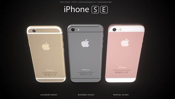 ชมภาพเรนเดอร์ iPhone SE