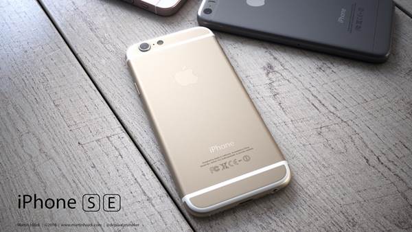 ชมภาพเรนเดอร์ iPhone SE