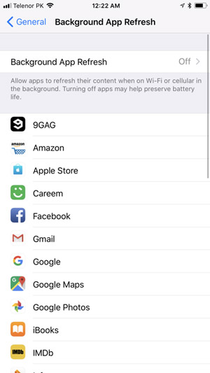 วิธีประหยัดแบตฯ iPhone หลังอัปเดต iOS 11