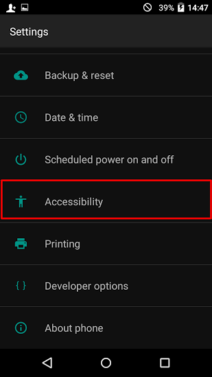 วิธีตั้งค่าปุ่มจัดการหน้า HOME สำหรับ Android Lollipop 5.1