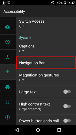วิธีตั้งค่าปุ่มจัดการหน้า HOME สำหรับ Android Lollipop 5.1