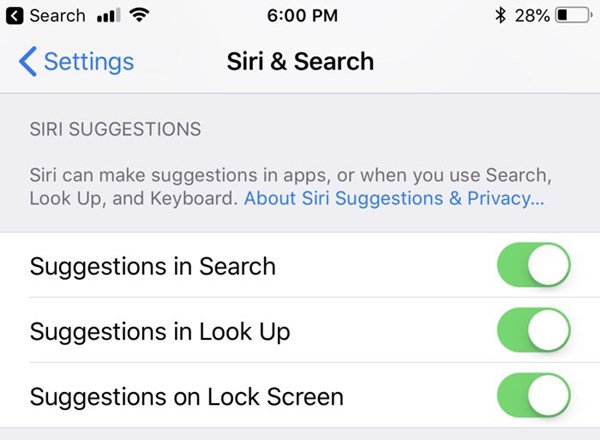 iOS 12