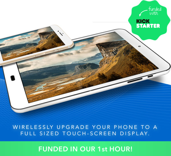 Superscreen อุปกรณ์เปลี่ยนมือถือเป็นแท็บเล็ต