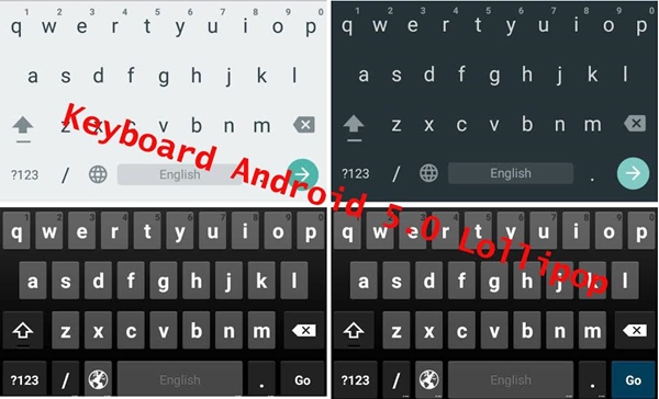 วิธีเปลี่ยนธีมคีย์บอร์ดบน Android Lollipop