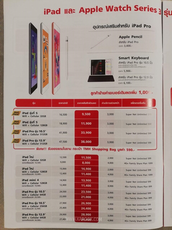 โปรโมชั่น iPhone ในงาน Thailand Mobile Expo 2018