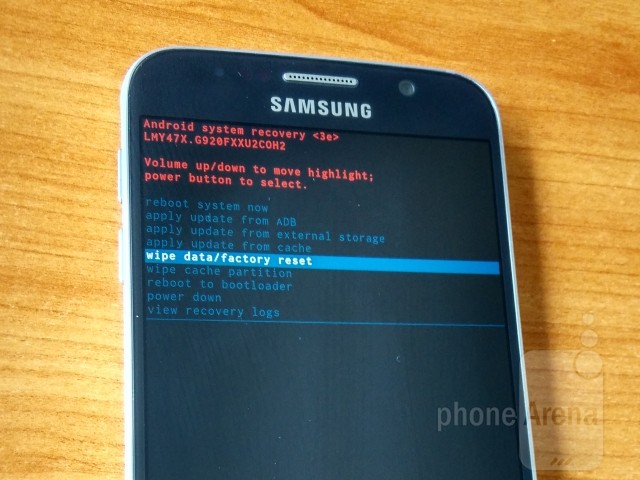 วิธีปลดล็อกหน้าจอ Samsung Galaxy S6 กรณีลืมรหัส