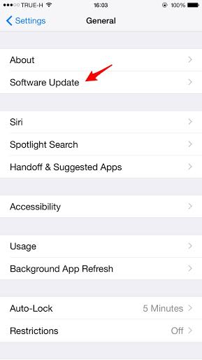 วิธีอัพเดทเฟิร์มแวร์ iOS สำหรับ iPhone แบบสากลโลก