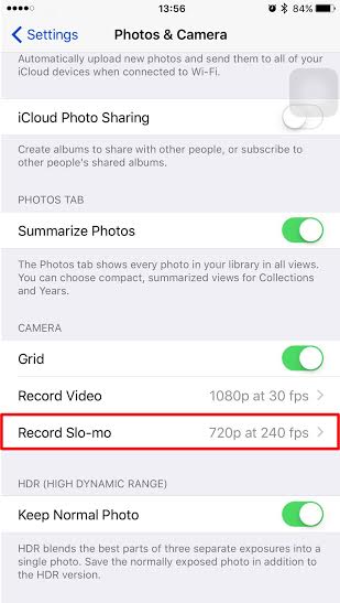 วิธีตั้งความเร็ววิดีโอแบบ slow-motion บน iPhone