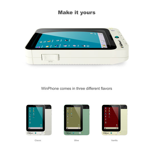 คอนเซ็ปต์ WinPhone 95