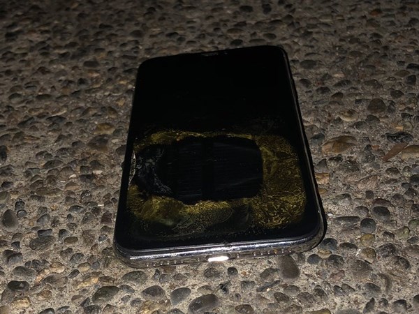 iPhone X ระเบิด