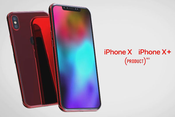 iPhone X และ iPhone X+ (PRODUCT)RED