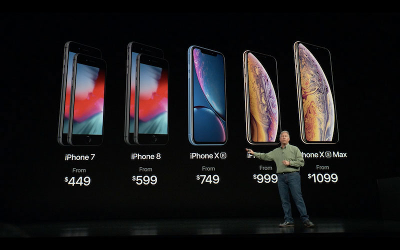 iPhone XS, iPhone XS Max และ iPhone XR