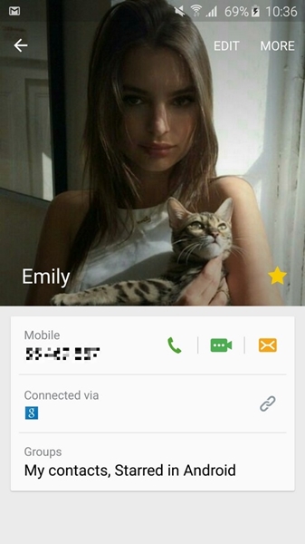 วิธีบล็อกเบอร์โทรจากรายชื่อ สำหรับ Samsung Galaxy S6