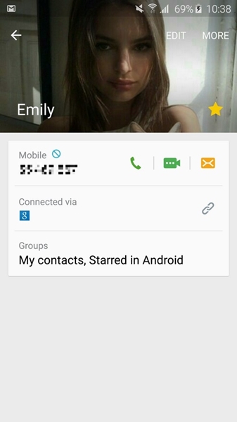 วิธีบล็อกเบอร์โทรจากรายชื่อ สำหรับ Samsung Galaxy S6