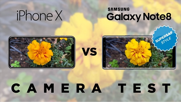 เทียบกล้อง iPhone X กับ Galaxy Note 8 