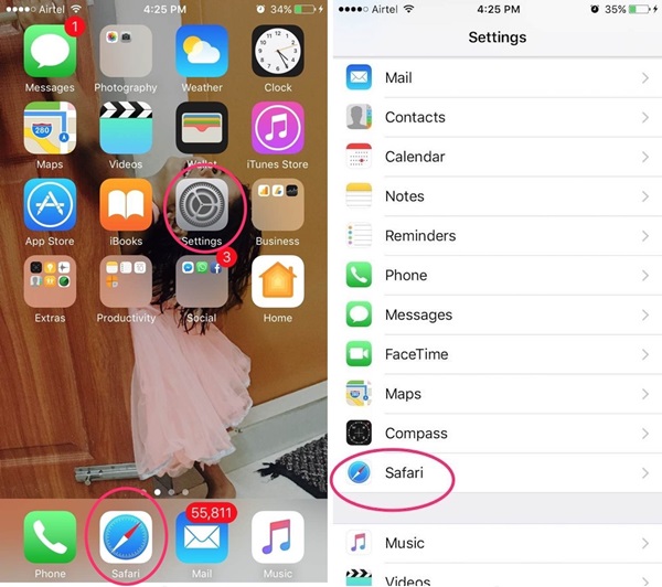วิธีเพิ่มความเร็วแอปฯ เบราว์เซอร์ Safari 