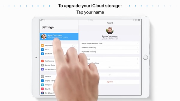 วิธีซื้อพื้นที่เก็บข้อมูลเพิ่มบน iCloud