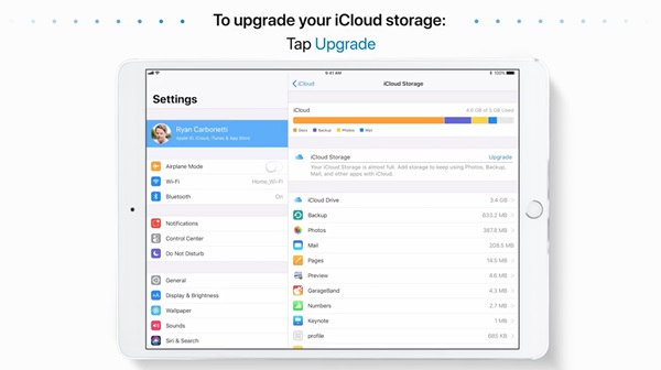 วิธีซื้อพื้นที่เก็บข้อมูลเพิ่มบน iCloud