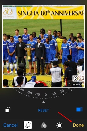 วิธี Crop รูปภาพบน iPhone