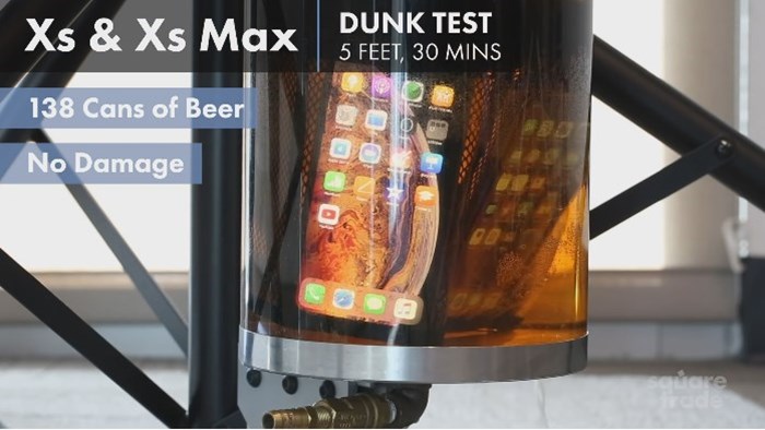 โชว์ Drop Test iPhone XS, XS Max