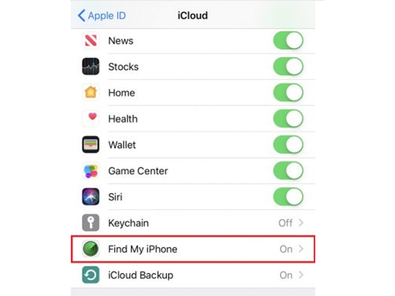 วิธีตามหา iphone หาย