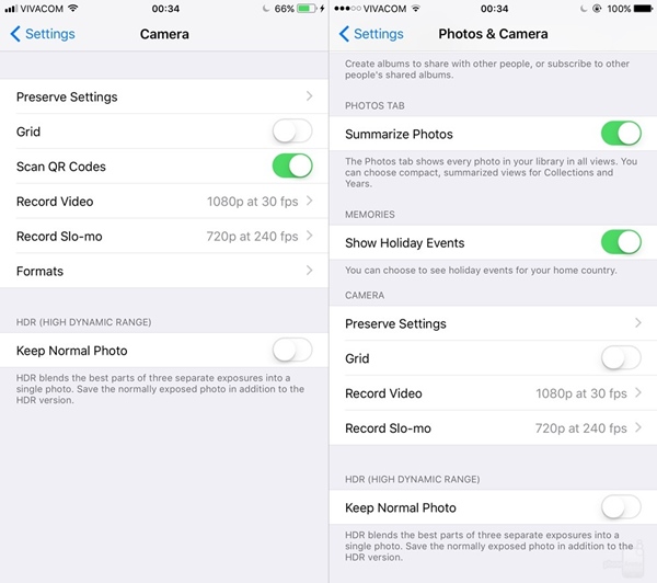 เทียบความต่างอินเทอร์เฟซ iOS 11 และ iOS 10