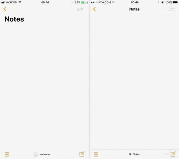 เทียบความต่างอินเทอร์เฟซ iOS 11 และ iOS 10