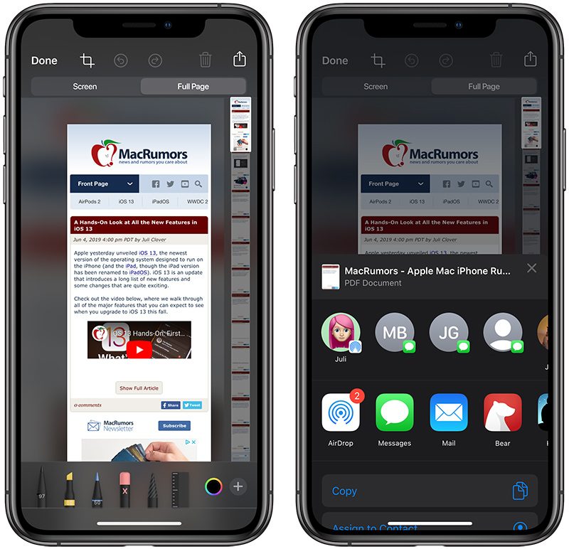 iOS 13