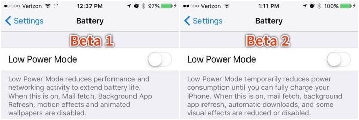 iOS 9 Beta 2