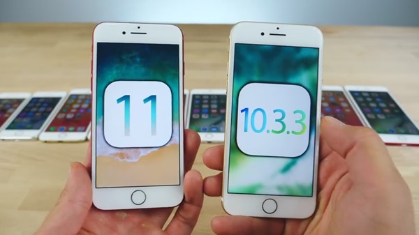 iOS 11 vs 10.3.3