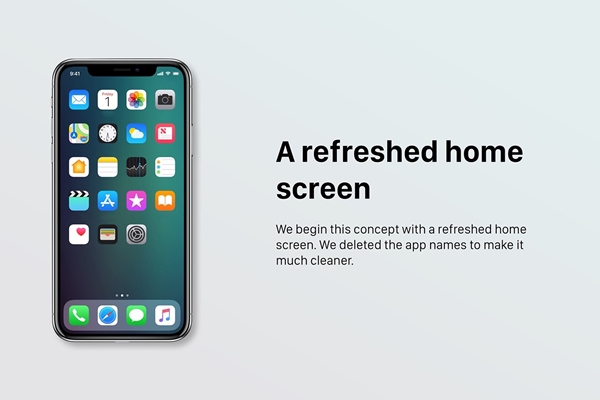 คอนเซ็ปต์ iOS 12
