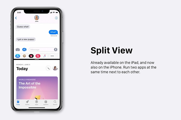 คอนเซ็ปต์ iOS 12