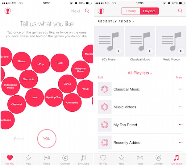 แอปเปิลออกอัพเดท iOS 8.4