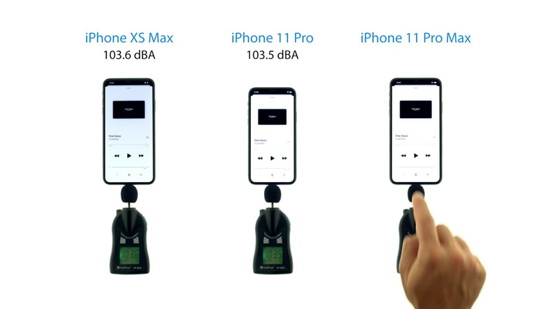 ลำโพง iphone 11