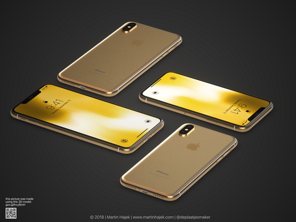 iPhone X สีทอง