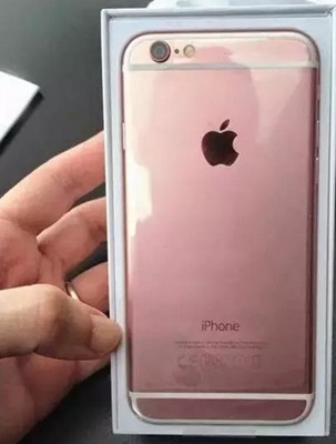 ภาพหลุด iPhone 6s สีชมพู