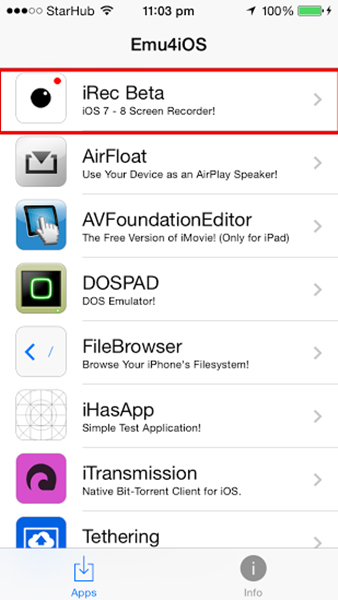 วิธีอัดวิดีโอหน้าจอ iPhone โดยไม่ต้องเจลเบรค