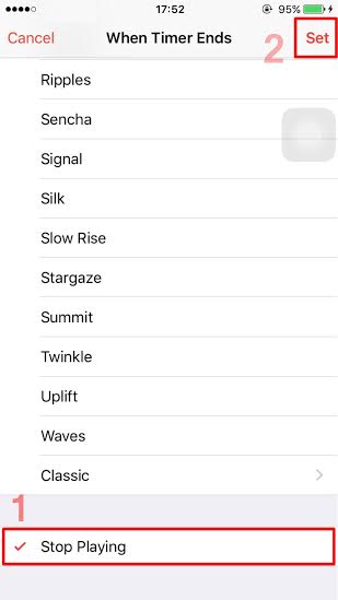 วิธีตั้งเวลาให้แอพฯ Music และ Youtube หยุดเล่นอัตโนมัติ