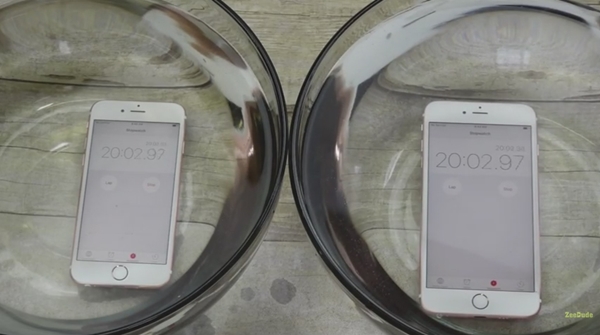 ทดลองนำ iPhone 6s, 6s Plus แช่น้ำ 1 ชั่วโมง