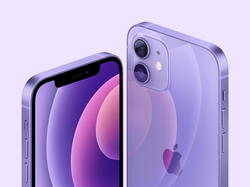iphone 12 สีม่วง