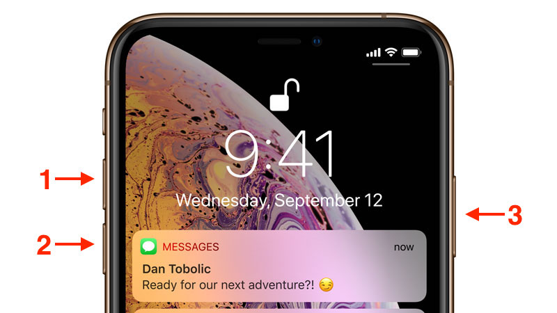 วิธีรีสตาร์ต iPhone XS, iPhone XS Max และ iPhone XR