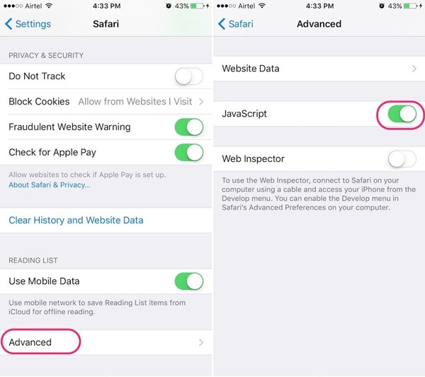 วิธีเพิ่มความเร็วแอปฯ เบราว์เซอร์ Safari 