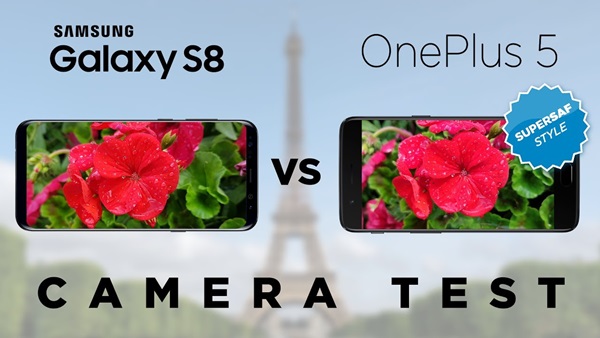 เปรียบเทียบกล้อง OnePlus 5 กับ Galaxy S8