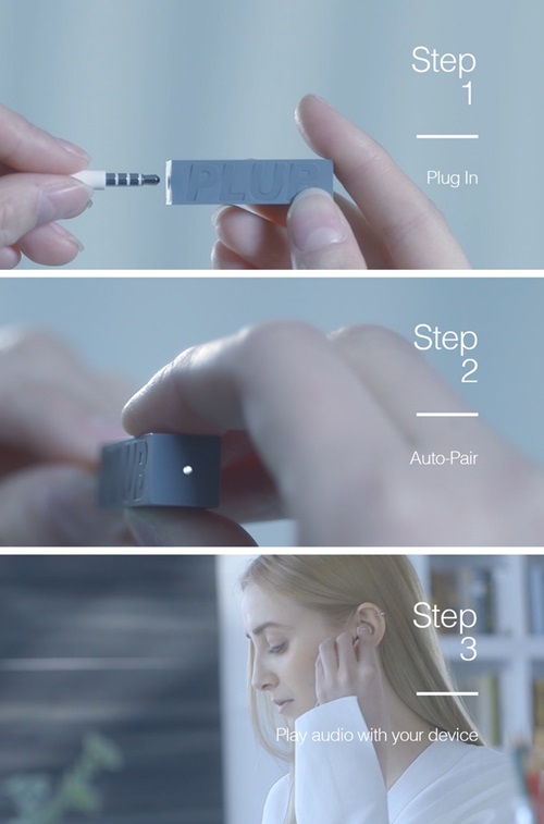 PLUB ตัวรับสัญญาณ Bluetooth