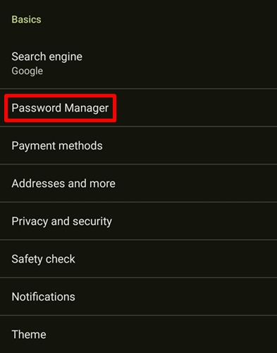 ดูรหัสผ่าน Google ในโทรศัพท์