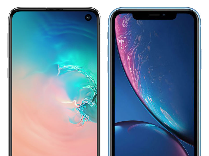 เปรียบเทียบ Galaxy S10e กับ iPhone XR