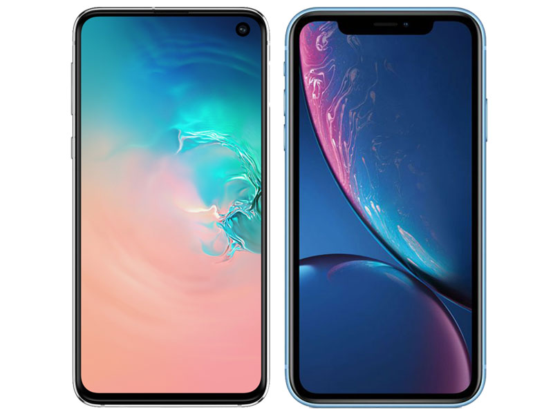 เปรียบเทียบ Galaxy S10e กับ iPhone XR